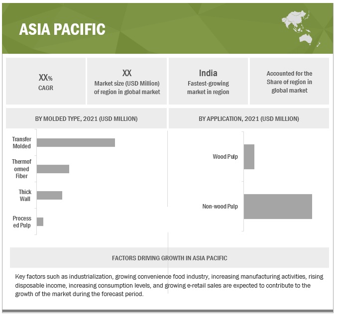 Molded Pulp Packaging Market by Region